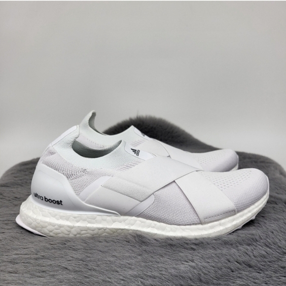 New Adidas UltraBoost Slip-On DNA 'Cloud White' Women's Running Shoes Size 6 - Picture 4 of 7